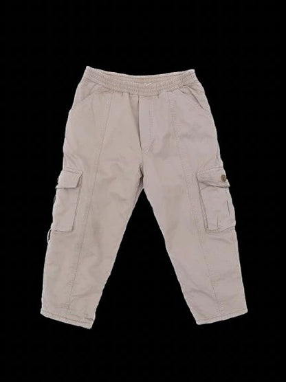 Excellent Dior Gray Cotton Cargo Pants Size 2 for Kids