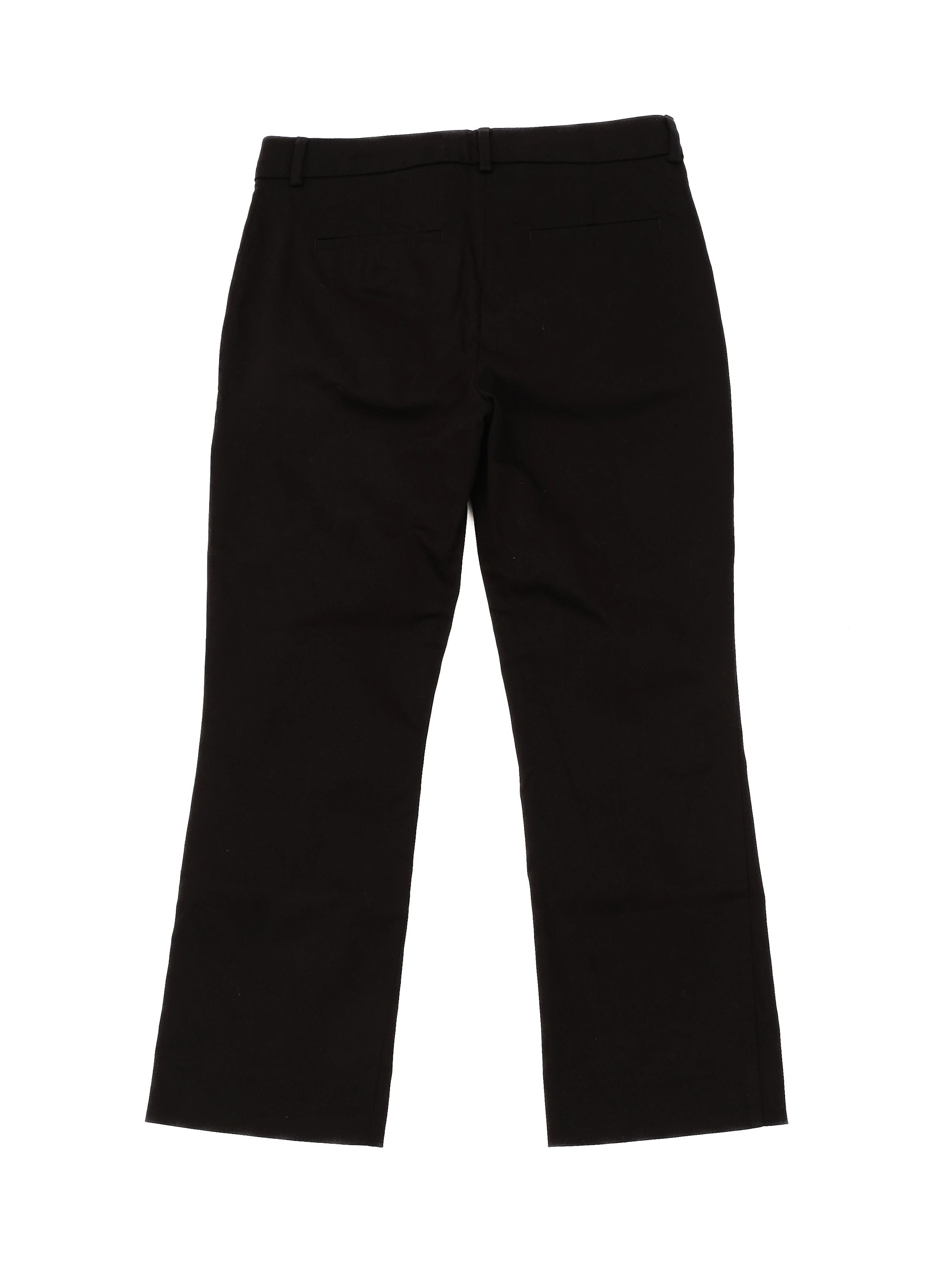 Sportmax Excellent Black Pants Size M 97% Cotton 3% Elastane