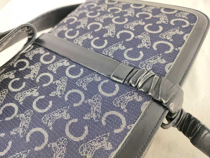 Celine C Saluki Carriage Shoulder Bag