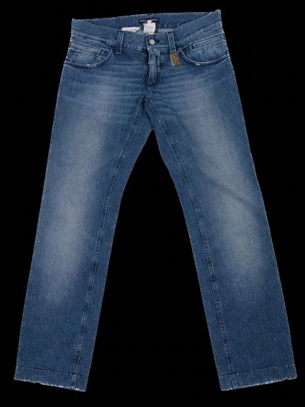Excellent Dolce Gabbana Blue Cotton Jeans for Men