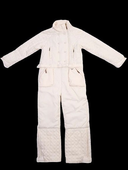 NEW Dior Kids White Quilted Snowsuit Size 10, Perfect Condition
