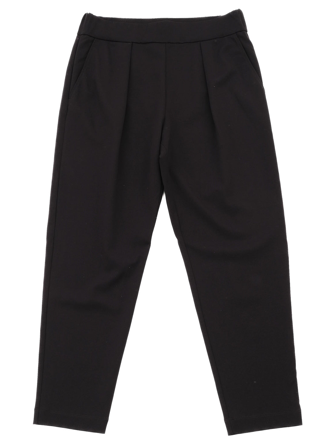 Excellent Seventy Venezia Black Viscose Pants Size XXL Made in Italy