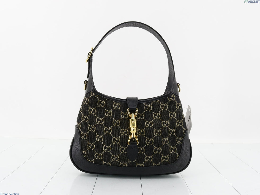 Gucci Jackie Gg Canvas Shoulder Bag