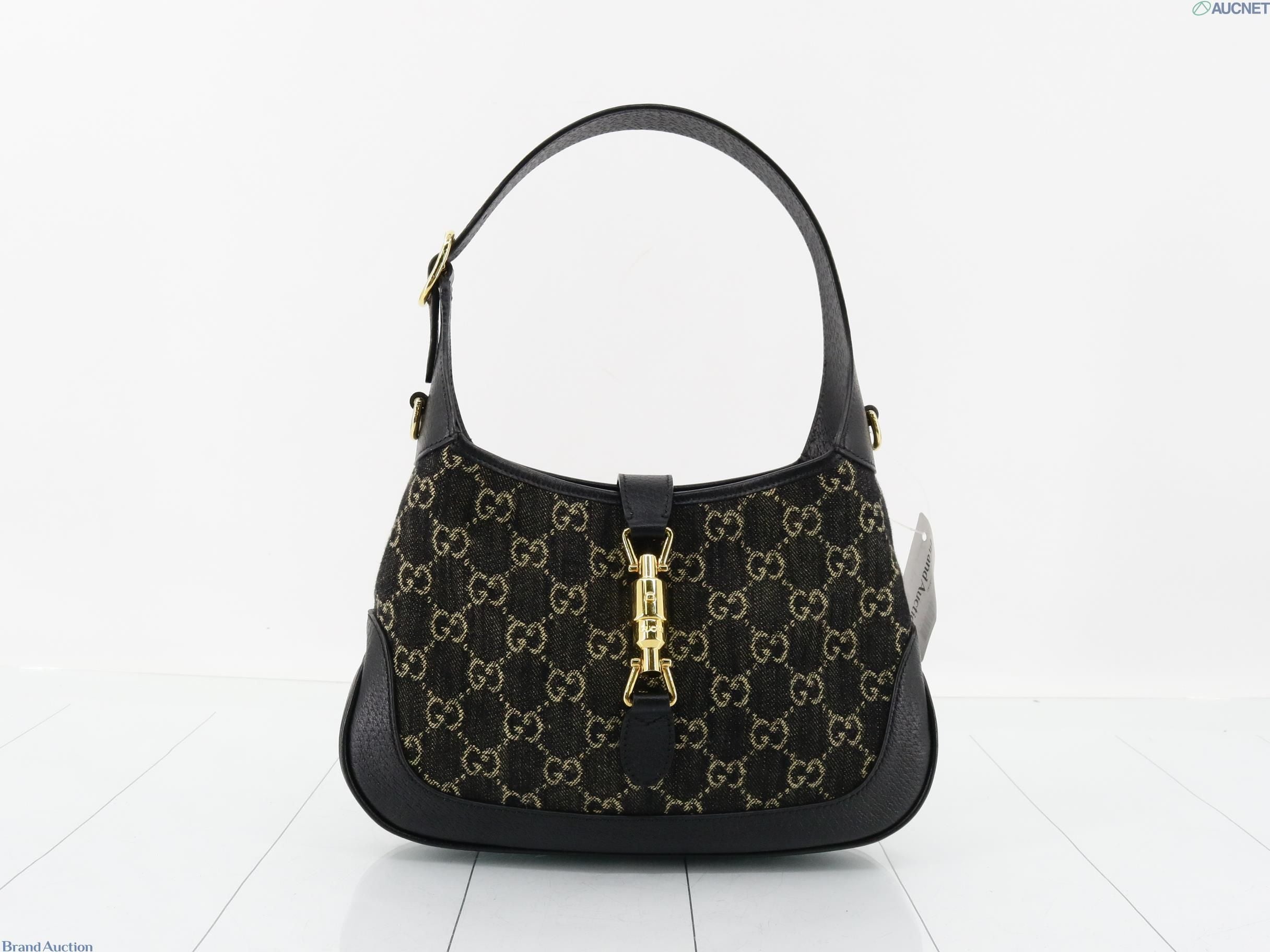 Gucci Jackie Gg Canvas Shoulder Bag