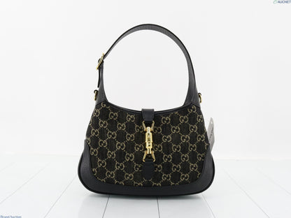 Gucci Jackie Gg Canvas Shoulder Bag