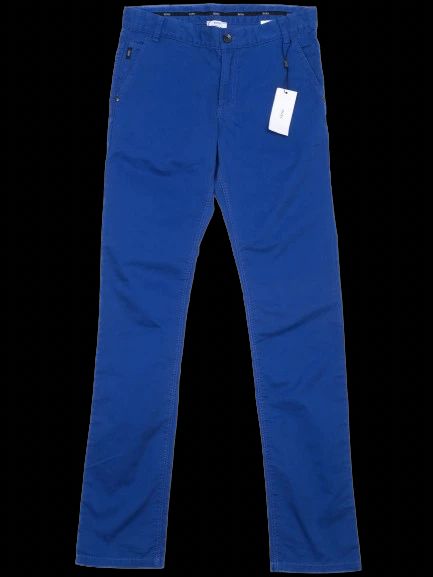 NEW Hugo Boss Blue Cotton Trousers Size 16 for Kids
