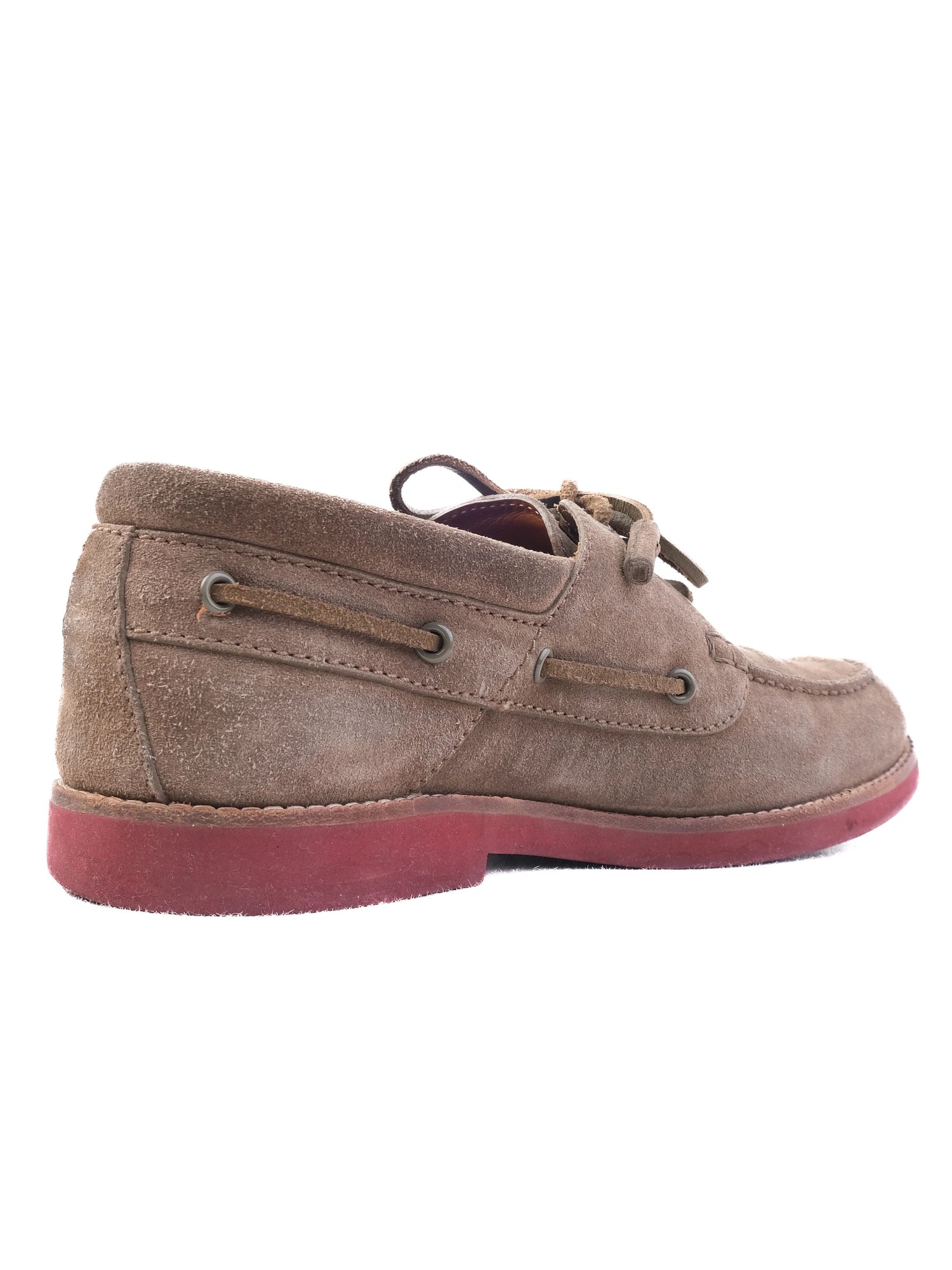 Excellent Louis Vuitton Green Genuine Suede Boat Shoes Size 43.5