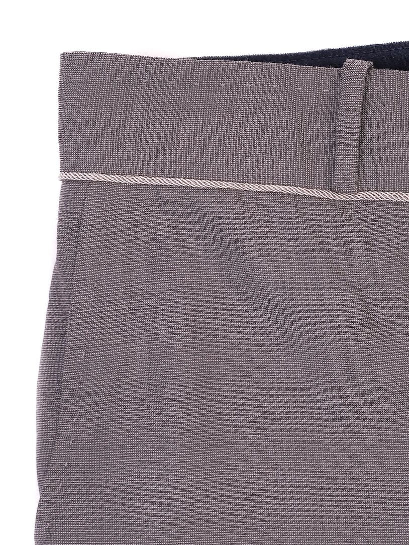 Excellent Stella McCartney Gray Pants Size M Textured Fabric