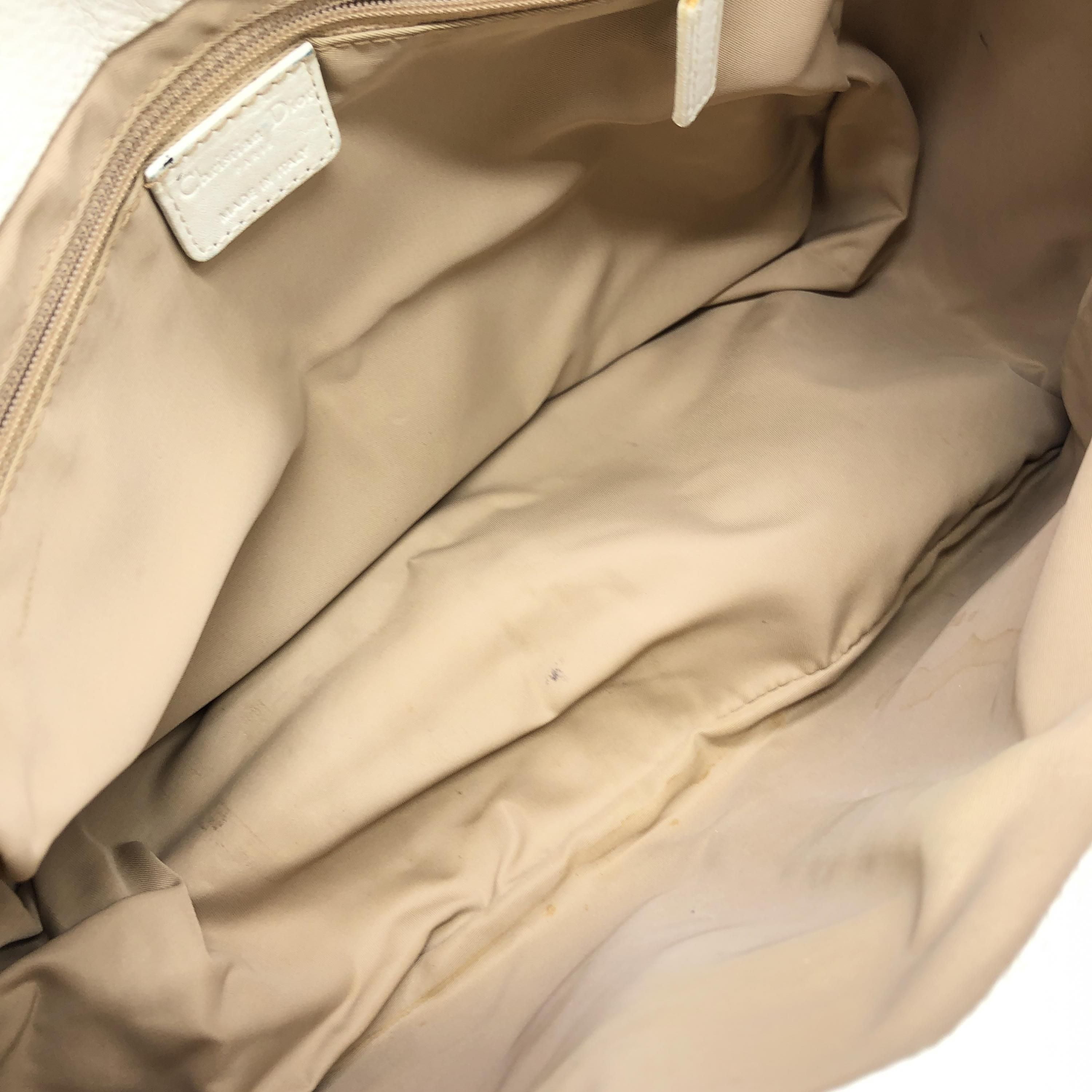 Dior Trotter Monogram Canvas Shoulder Bag