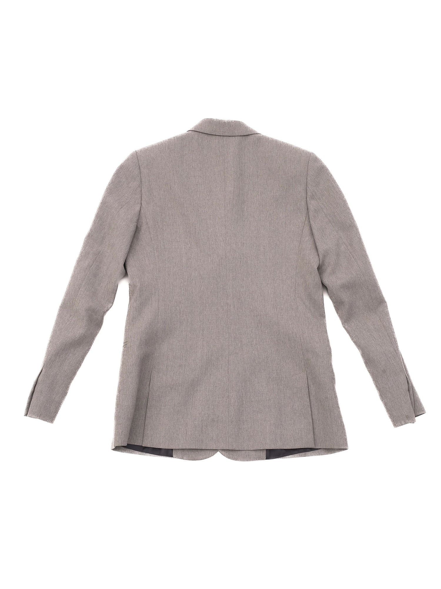 Excellent Armani Junior Gray Wool Blazer Size 12 Women