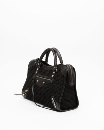 Balenciaga Mesh Classic City Motocross Bag
