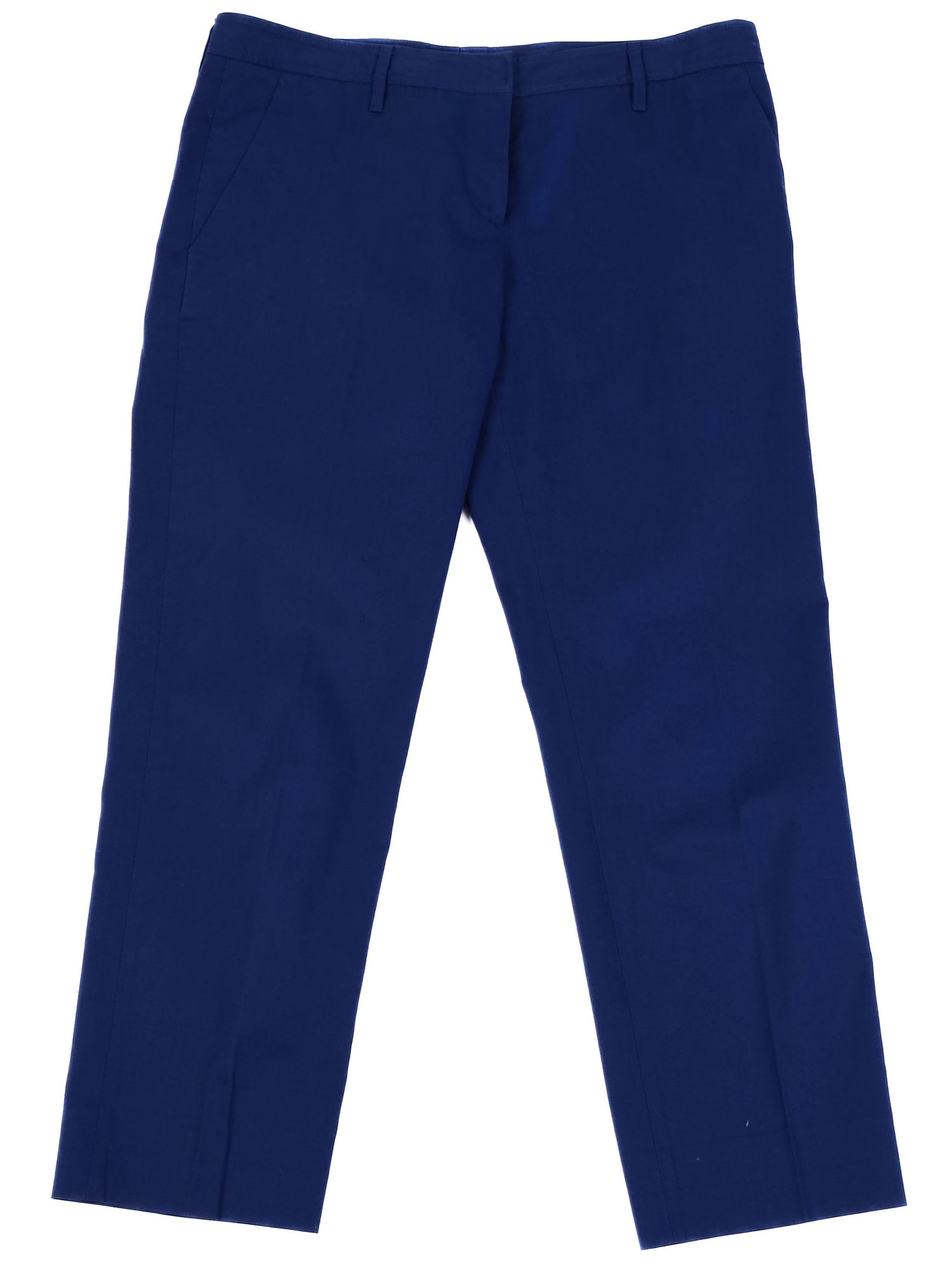 Excellent Miu Miu Blue Elastane Pants Size L