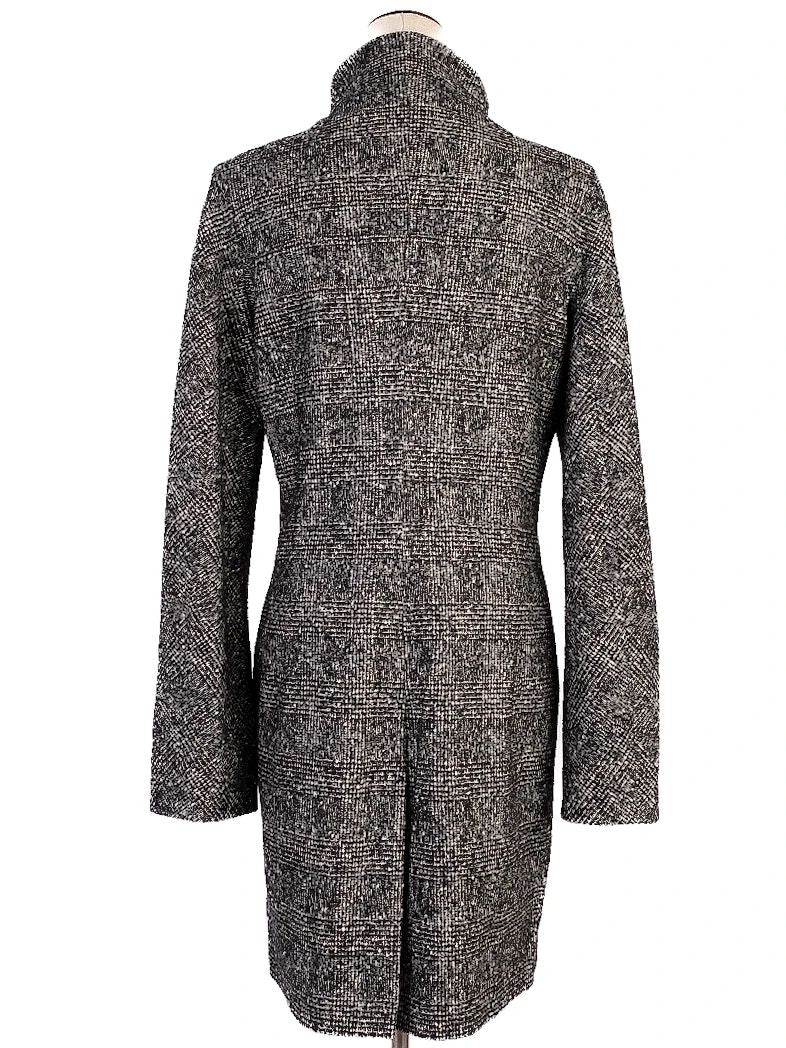 Excellent Moschino Cheap and Chic Gray Wool Coat Size L