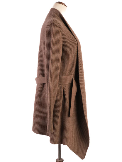 Excellent Brunello Cucinelli Orange Cashmere Cardigan Women Size