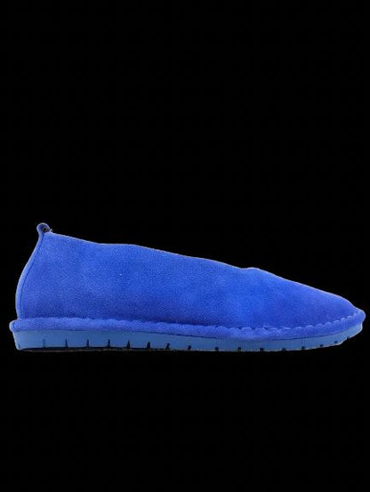 NEW Marseil Blue Suede Slip-On Shoes Size 38 for Women