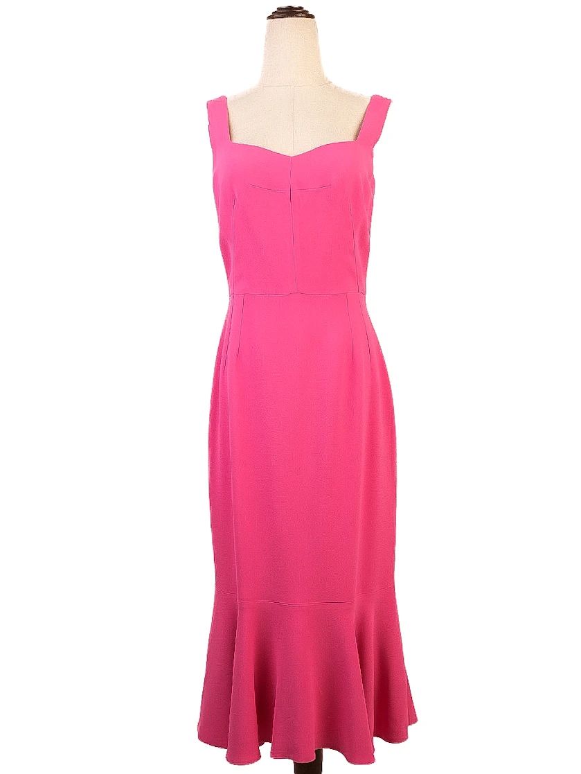 Excellent Dolce Gabbana Pink Viscose Dress Size - Women