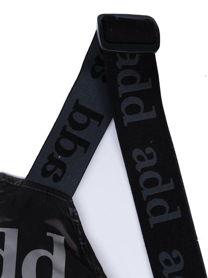 Excellent ADD Black Nylon Padded Snow Pants Size 6 for Kids