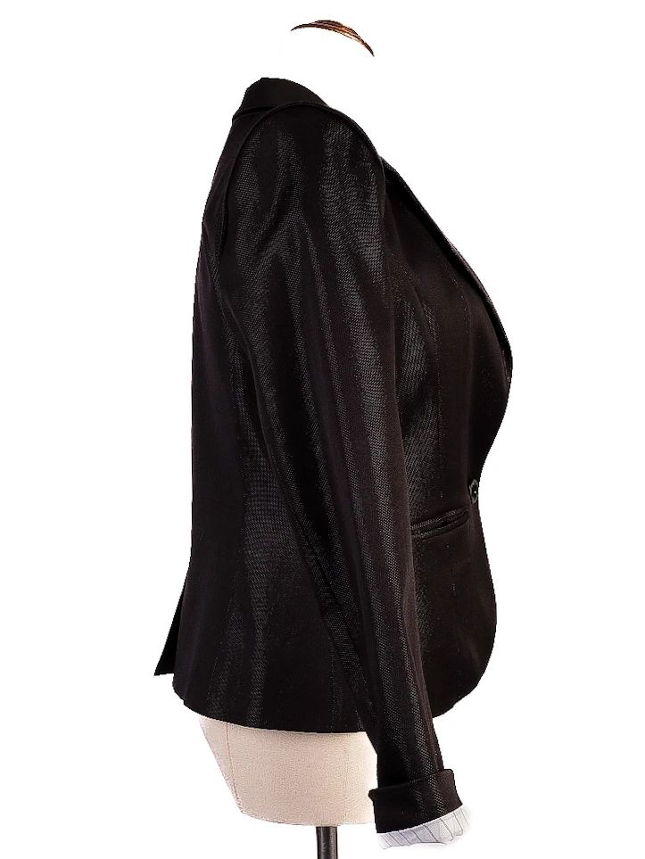 Excellent DKNY Kids Black Polyester Blazer Size 14
