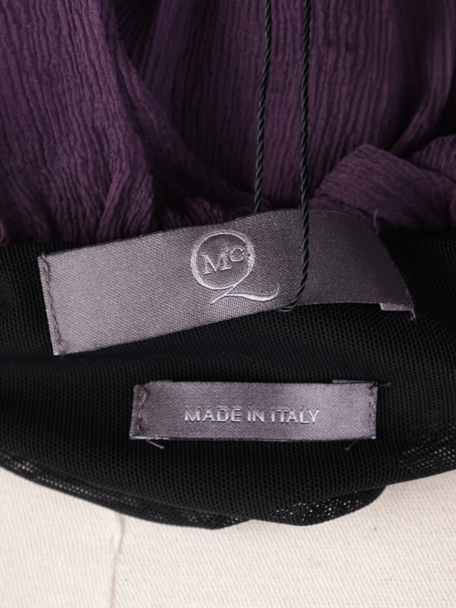 Excellent Alexander McQueen Purple Silk Strapless Dress Size S