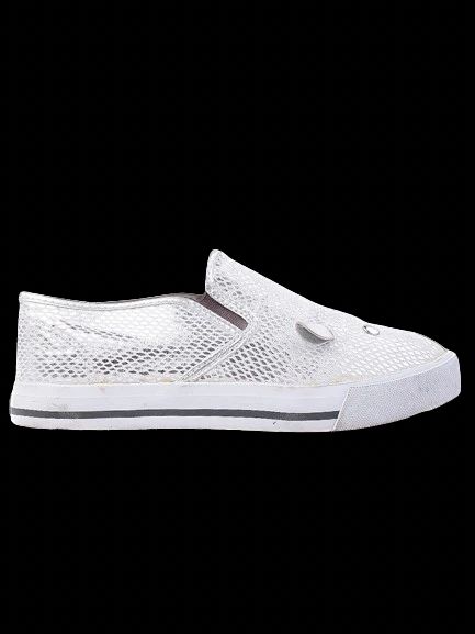 Excellent Marc Jacobs Gray Fabric Slip-On Sneakers Size 36 LMJ