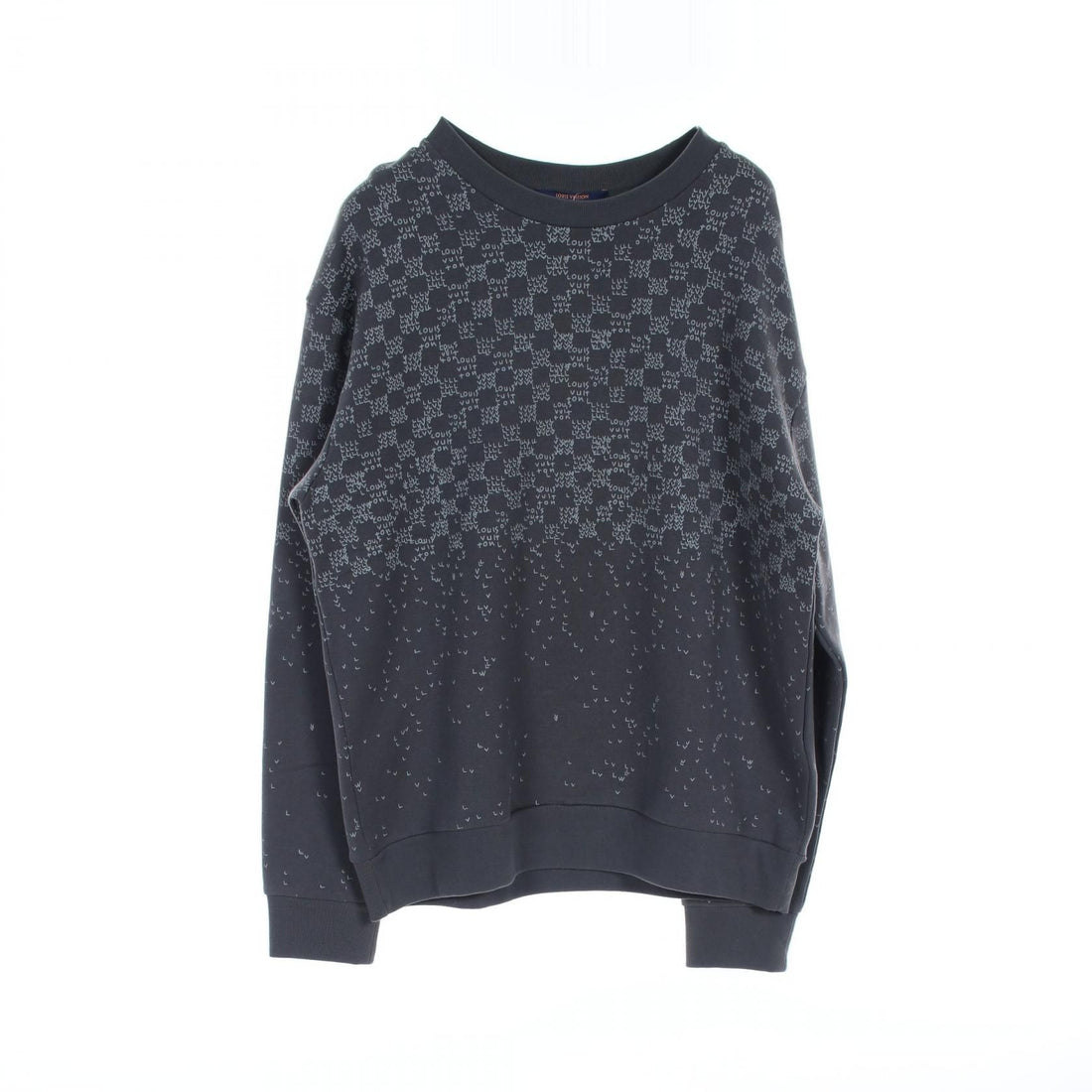 Louis Vuitton Damier Spread Printed Gres Gray Sweat Rm 222m Ihn Hny 11w