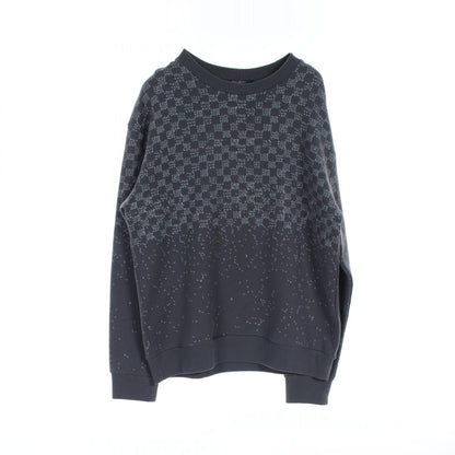 Louis Vuitton Damier Spread Printed Gres Gray Sweat Rm 222m Ihn Hny 11w