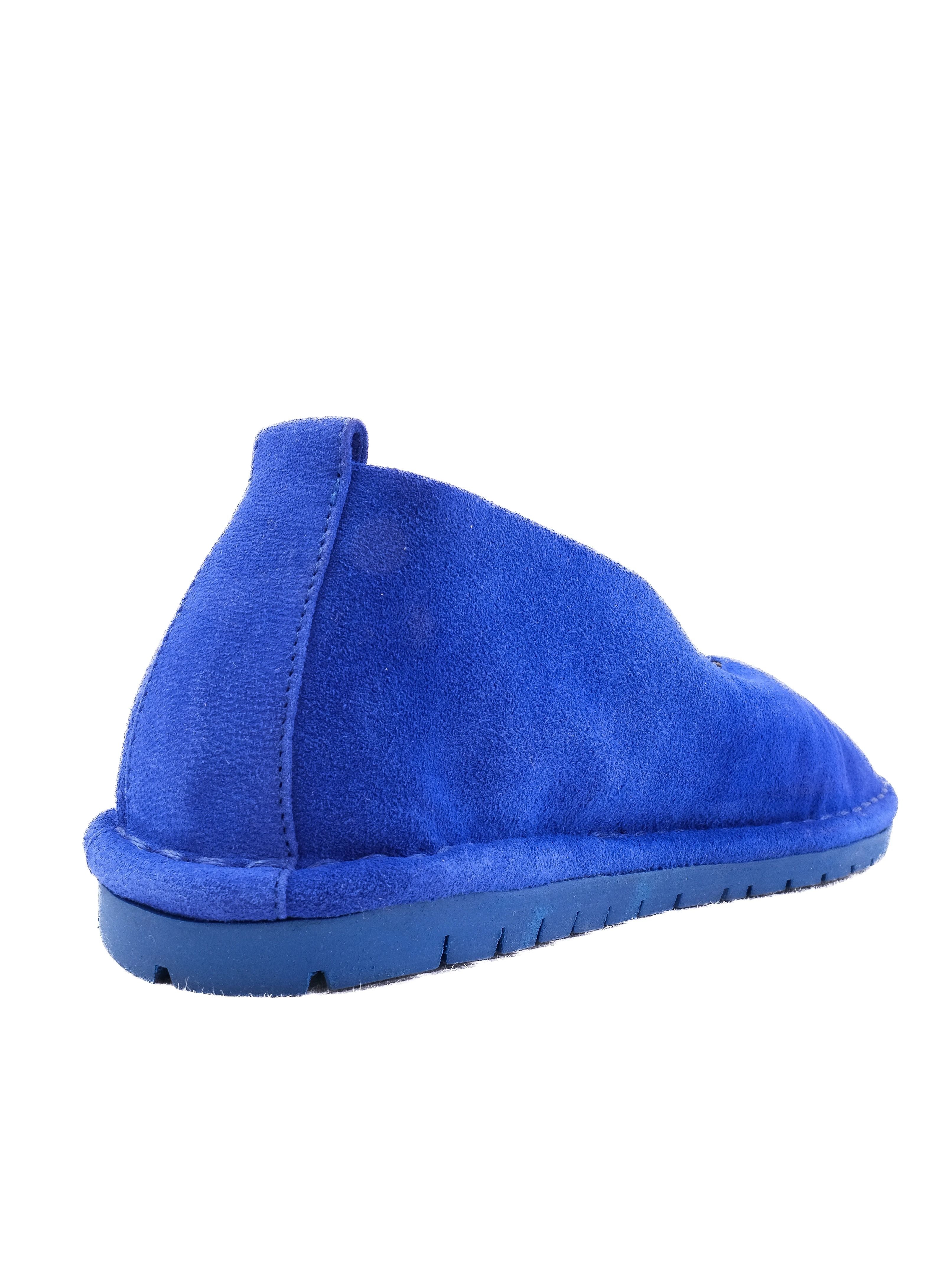 NEW Marseil Blue Suede Slip-On Shoes Size 38 for Women