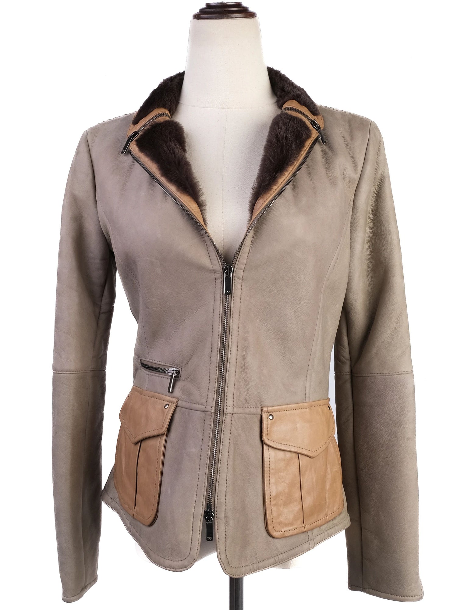 Emporio Armani Gray Wool Jacket Size M - Excellent Condition