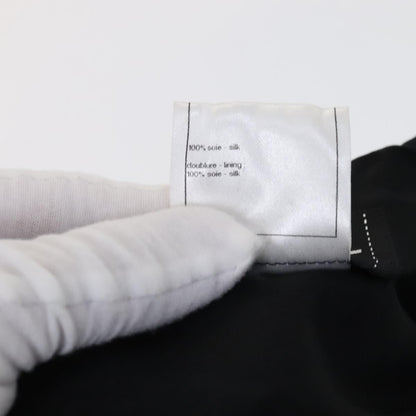 Chanel One Piece Silk Black Cc Auth