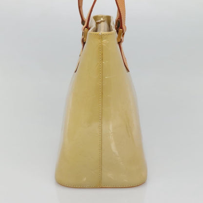 Louis Vuitton Vernis Houston Hand Bag Beige M 91004 Lv Auth