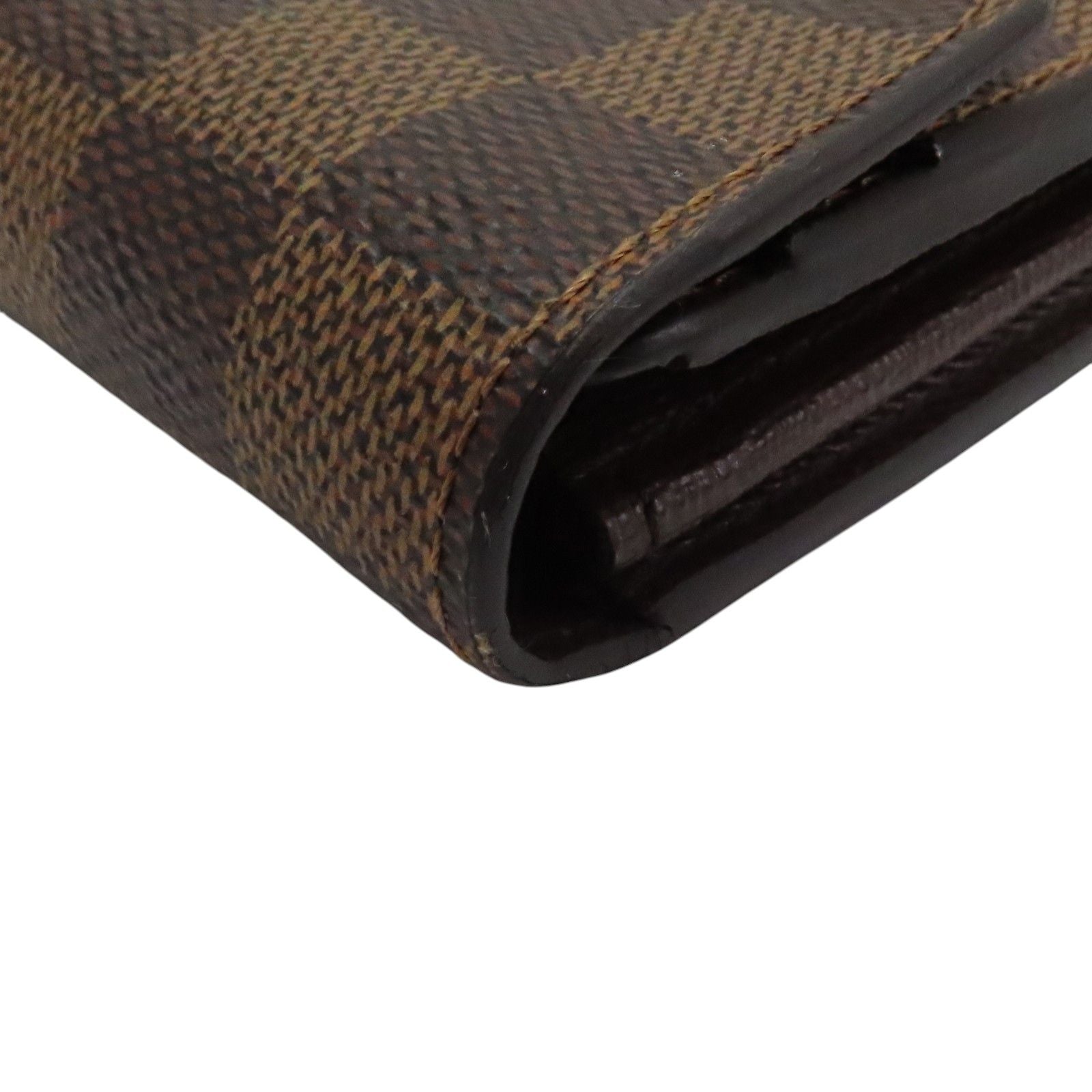Louis Vuitton Sarah Wallet Damier Ebene Canvas N 63209