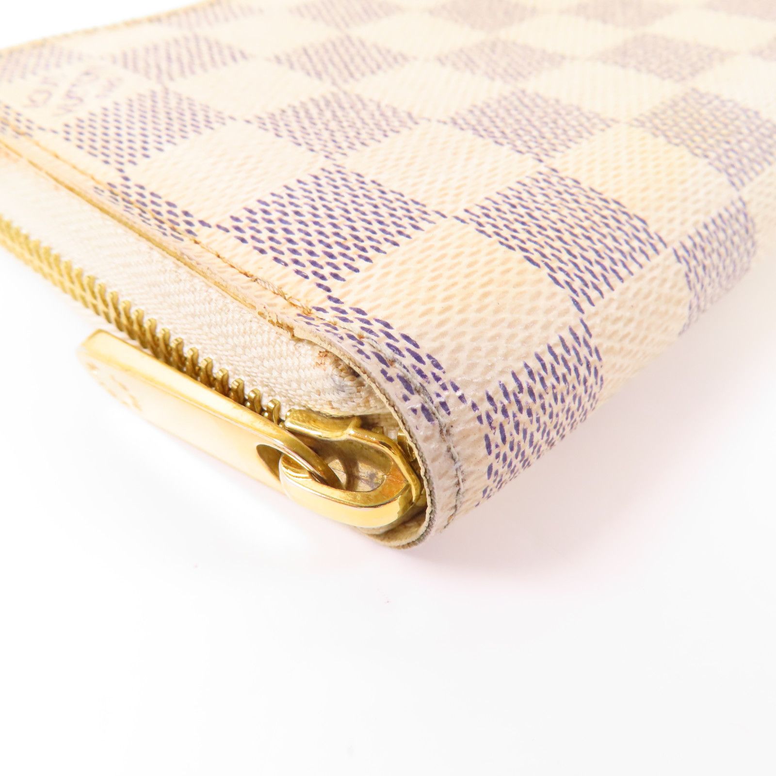 Louis Vuitton Zippy Wallet NM, Damier Azur