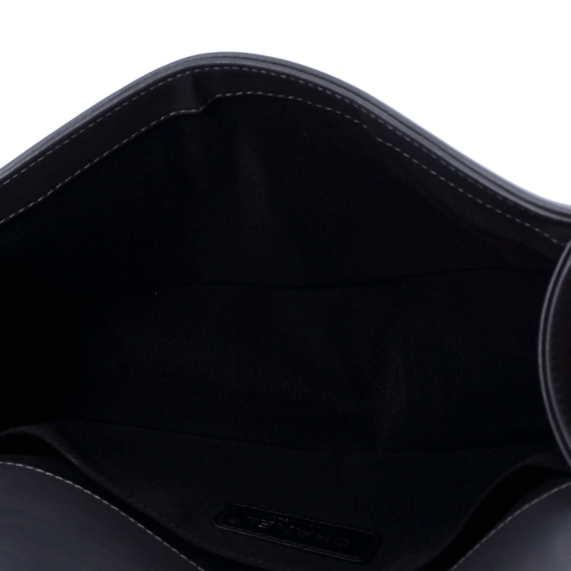 Chanel Boy Flap Bag Braided Tweed Old Medium