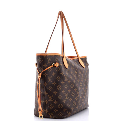 Louis Vuitton Neverfull Nm Tote Monogram Canvas Mm
