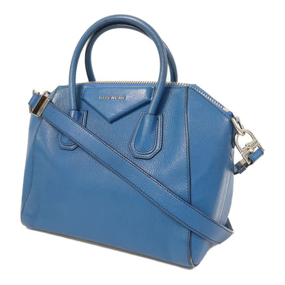 Givenchy Sugar Goatskin Small Antigona Indigo Blue