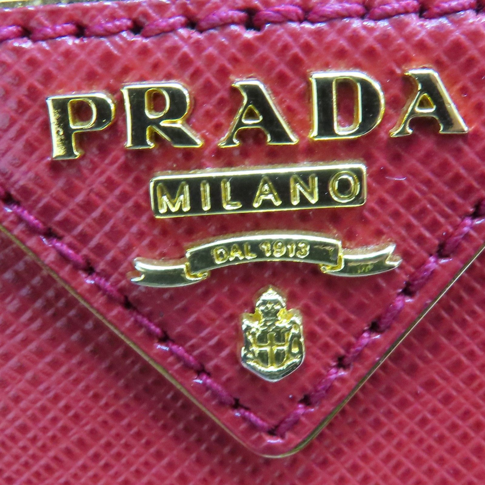Prada Saffiano Galleria Medium Shoulder Bag Calfskin Red