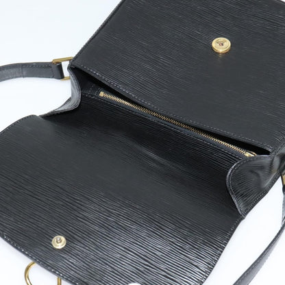 Louis Vuitton Epi Monogram Saint Cloud Gm Bag Black Noir M 52192 Auth