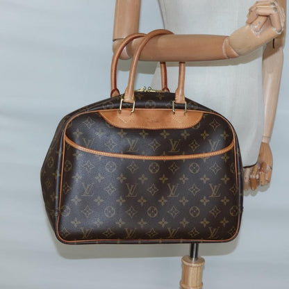 Louis Vuitton Monogram Deauville Hand Bag M 47270 Lv Auth