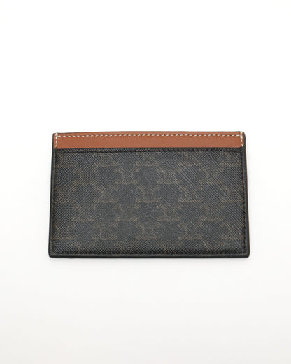 Celine Triomphe Canvas With Celine Print