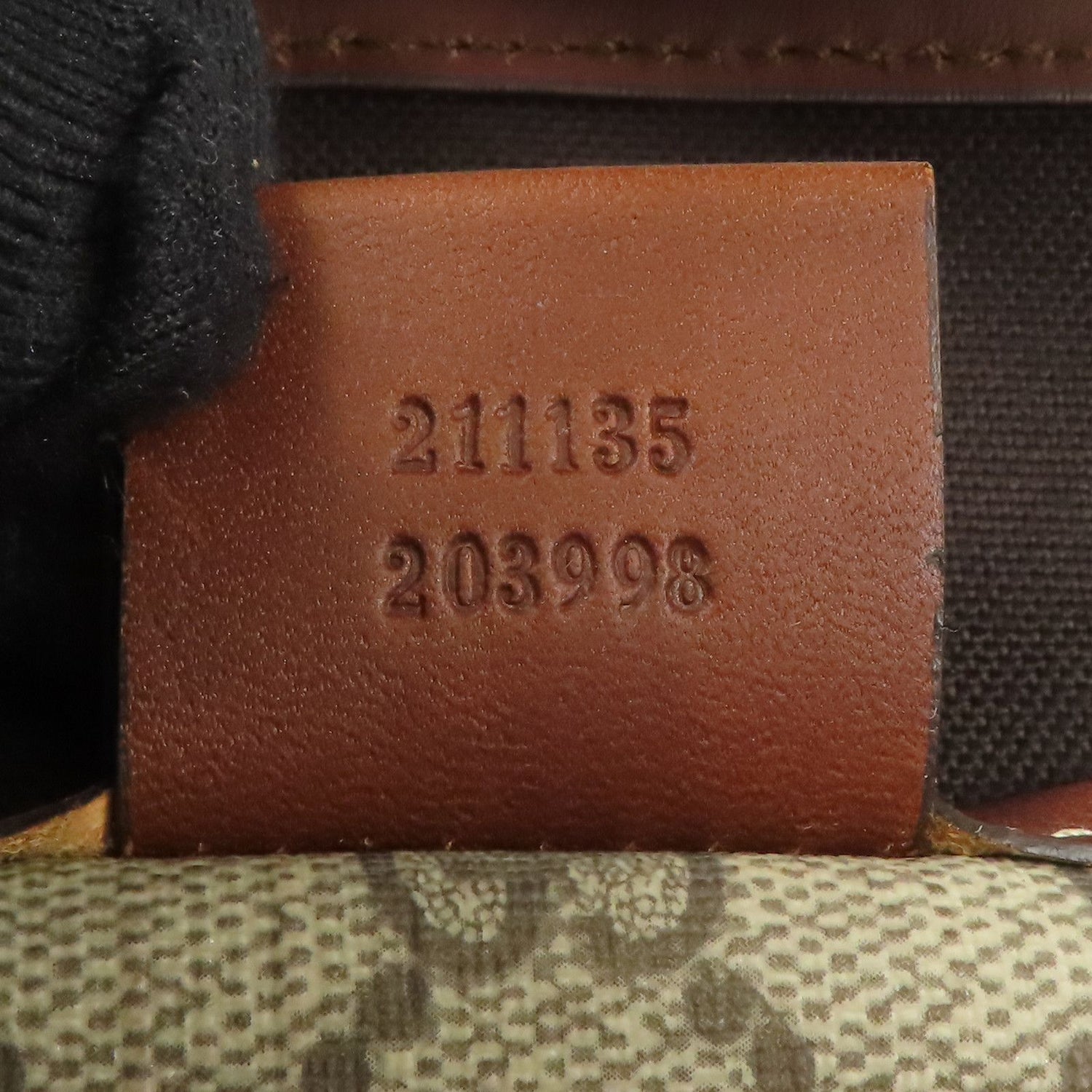 Gucci GG Plus Monogram Small Signature Web Loop Vertical Tote