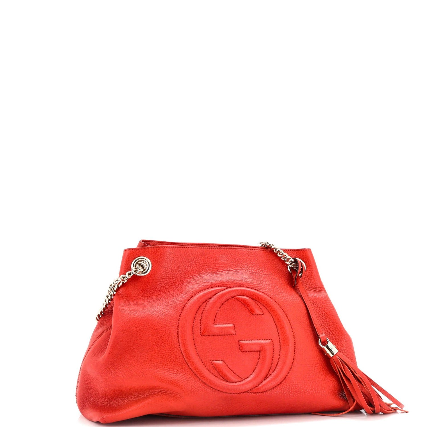 Gucci Soho Chain Strap Shoulder Bag Leather Medium