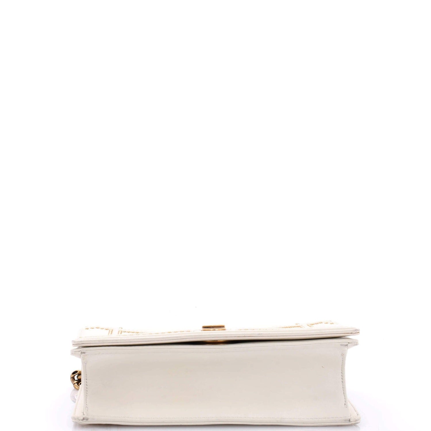 Christian Dior Diorama Flap Bag Studded Leather Small