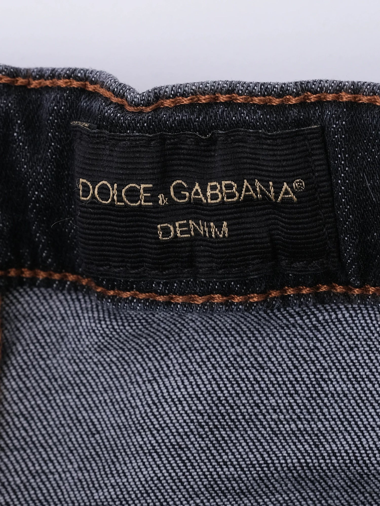 Excellent Dolce Gabbana Black Denim Jeans for Kids Size 10