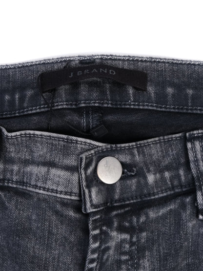 Excellent J Brand Gray Denim Jeans Size S Distressed Look