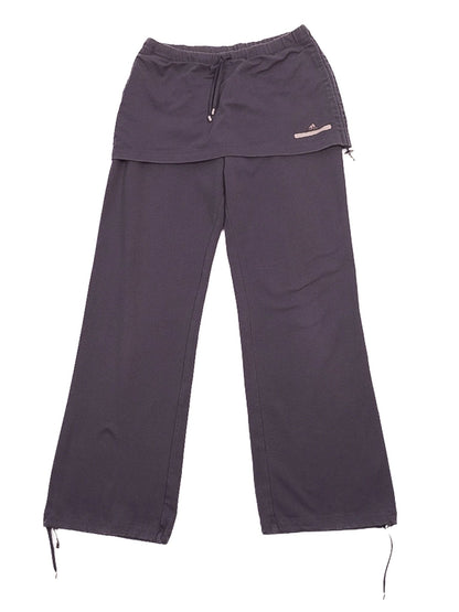 Excellent Adidas Stella McCartney Gray Pants with Skirt Overlay Size S