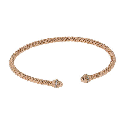 David Yurman gold and diamonds bracelet