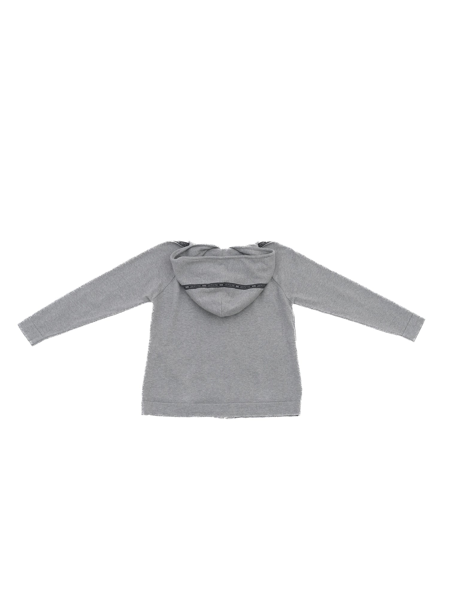 Excellent Dior Gray Zip-Up Hoodie for Kids Size 12