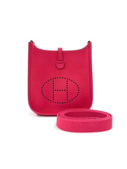 Hermes Pink Evelyne TPM,Togo A Stamp