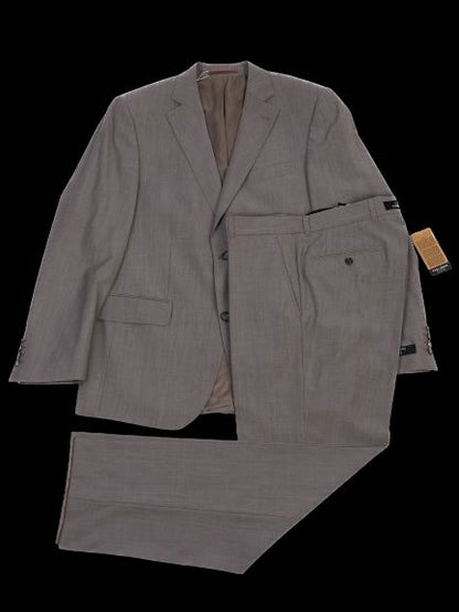 NEW Carl Gross Light Gray Wool MenÕs Suit Size XL