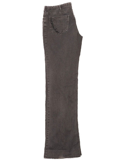 Excellent Prada Gray Cotton Pants Size M for Women